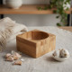 Wooden Garlic Mortar & Pestle
